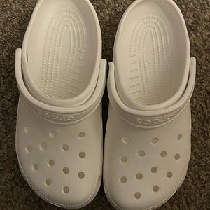 White crocs